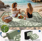 Garvee Outdoor Rugs 9' x 18’ Waterproof Reversible Mats, Large Area Plastic - Image 5