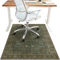 36"x48" Office Chair Mat for Hardwood Tile Floor, Under Desk Carpet Protector by BESBLEE