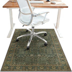 36"x48" Office Chair Mat for Hardwood Tile Floor, Under Desk Carpet Protector by BESBLEE