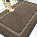 OLANLY Front Door Mat Indoor Outdoor Entrance, Waterproof All-Season, by OLANLY
