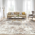 LOONGRUG 7x9 Area Rug Living Room: Machine Washable Large Abstract Soft Rugs - Image 5
