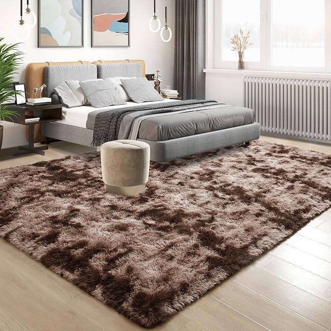 Tepook Area Rugs 9x12 for Living Room, Super Soft Fluffy Rugs for Bedroom - Image 3