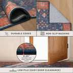 Hazo Haus Washable 2x3 Entry Rug Front Door Indoor, Farmhouse Small Area Rugs - Image 4