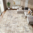 cotiled Washable 9x12 Area Rug for Living Room by COTILED