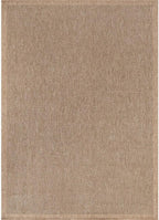 CAMILSON Easy Jute Rug 8x10, Indoor Outdoor Natural Color Fiber Area Rugs - Image 2