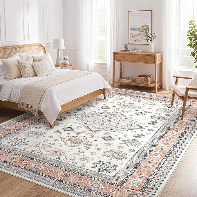 Vintage Living Room Area Rug 8x10 - Image 8