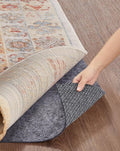 Veken Non Slip Cushioned Runner Rug Pad Gripper 2 x 8 Ft, Felt and Silicone by Veken