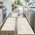 Kitchen Rug Sets 3 Piece Washable – Non Slip Modern Boho Small Kitchen Rugs and by BYYVOORugsforYourHome