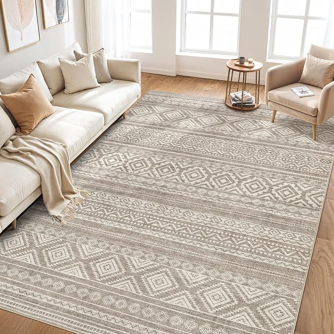 cotiled 6x9 Area Rugs Living Room Rug: Washable Boho Rugs - Image 6