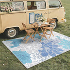 GENIMO Indoor Outdoor Area Rug 6'x9', Machine Washable Rugs - Image 3