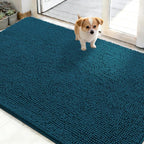 OLANLY Dog Door Mat for Muddy Paws 48x30, Absorbs Moisture and Dirt, Absorbent by OLANLY
