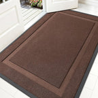 OLANLY Front Door Mat Indoor Outdoor Entrance, Waterproof All-Season, by OLANLY