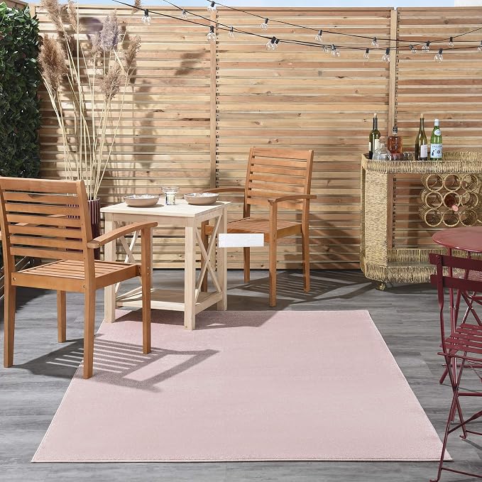 Nourison Home Nourison Essentials Pink 5' x 7' Area Rug - Image 4