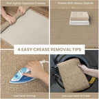 IOHOUZE Washable Runner Rug 2x8 Non Slip Rubber Backed Hallway Runner Entryway - Image 2