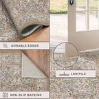 Washable 10x14 Living Room Rug - Image 4