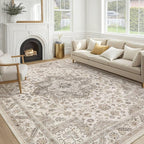 Vintage Living Room Area Rug 10x14 by COTILED