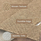 IOHOUZE Washable Exrea Long Hallway Runner Rug 2.6x18 Rubber Backed Kitchen - Image 6