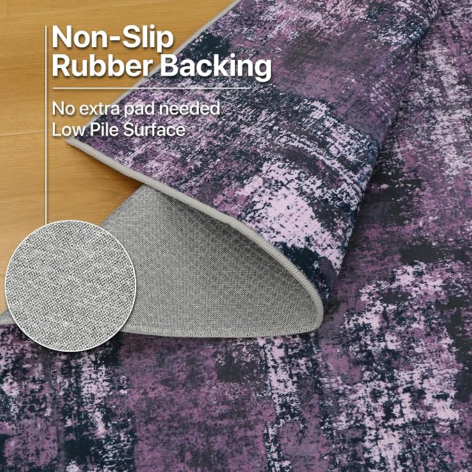 BEIMO Area Rugs 8x10 for Living Room Bedroom, Modern Abstract Machine Washable - Image 7