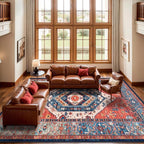 SERISSA 10x12 Area Rugs for Living Room, Large Washable Non-Slip Boho Rug - Image 2