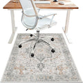 36"x60" Office Chair Mat for Hardwood Tile Floor, Under Desk Carpet Protector by BESBLEE