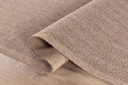 CAMILSON Easy Jute Rug 8x10, Indoor Outdoor Natural Color Fiber Area Rugs - Image 3