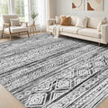 cotiled 10x14 Area Rugs Living Room Rug: Washable Boho Rugs by COTILED