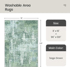 Valenrug Washable Rugs 8x10 - Image 2