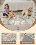Madane Runner Rugs for Hallway 2x10 Long Washable Non-Slip Hallway Runner Rug - Image 5