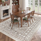 befbee 5x7 Area Rugs for Living Room, Stain Resistant Washable Rug, Non-Slip - Image 8