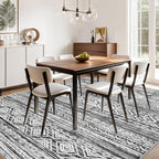 cotiled 10x14 Area Rugs Living Room Rug: Washable Boho Rugs - Image 5