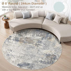 UERMEI 8ft Round Area Rug Living Room Rugs - Image 4