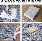 KILOCOCO Runner for Hallway 2x12 Runner Rug Printed Vintage Floral Washable Rug - Image 3