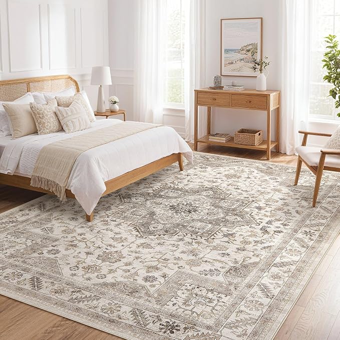 Vintage Living Room Area Rug 10x14 - Image 9
