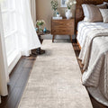 Hallway 2x8 Washable Runner Rug: Abstract Stain Resistant Entryway Kitchen Area by HYHAOYUNLAI