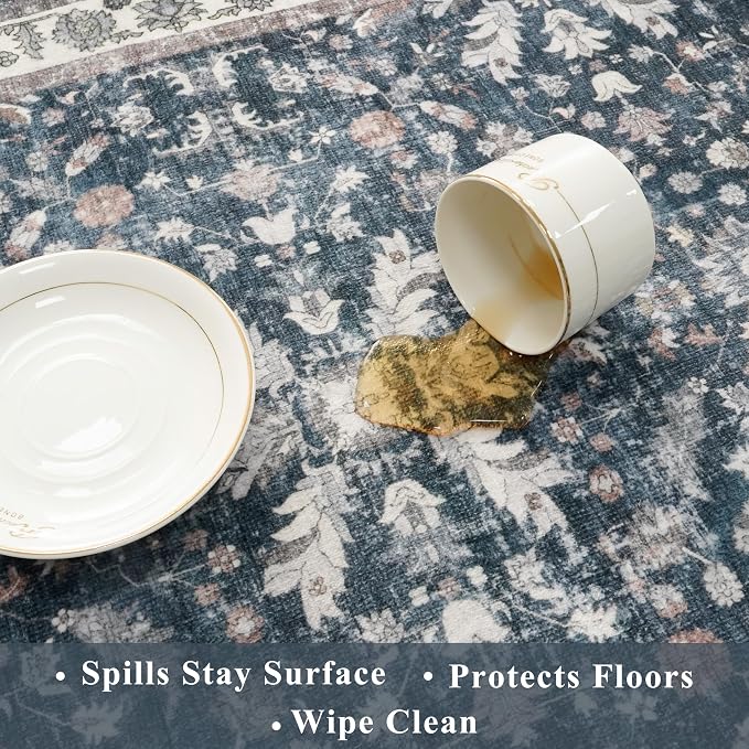 Kitchen Rug Sets 3 Piece Non Skid – Washable Small Kitchen Rugs and Runner Set - Image 6