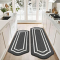 COSY HOMEER Kitchen Rugs and Mats Sets of 2PCS Non Slip Kitchen Mats by COSYHOMEER