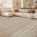 Nakagishi Area Rug Living Room Rugs: 5x7 Large Soft Machine Washable Boho by NakagishiAreaRug