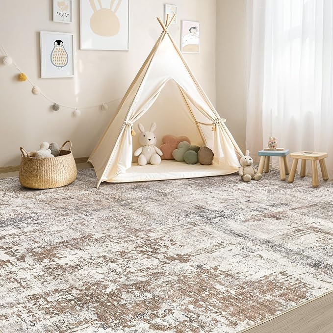 UERMEI 5x8 Area Rug Living Room Rugs - Image 3