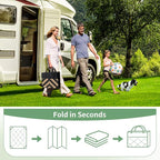 GENIMO Outdoor Rug 4x6 Waterproof, Reversible Mats, Outdoor Area Rug, Plastic - Image 6