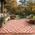 GENIMO Outdoor Rug for Patio, Waterproof Halloween RV Camping Mat Lightweight - Image 7