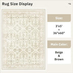 Soalmost 3x5 Rug, Small Area Rug - Image 5