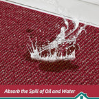BEQHAUSE Kitchen Rugs and Mats 2PCS, Non-Slip Kitchen Mats - Image 3