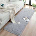 Chicrug Soft Runner Rugs for Bedroom Living Room Plush Fluffy Rug 2x5 Feet - Image 4