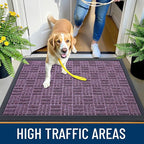 OLANLY Front Door Mat Outside Entrance 59x23, Heavy Duty Sturdy Natural Rubber - Image 5