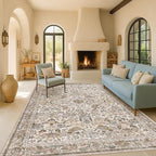 Floral 9x12 Large Area Rug for Living Room - Image 6