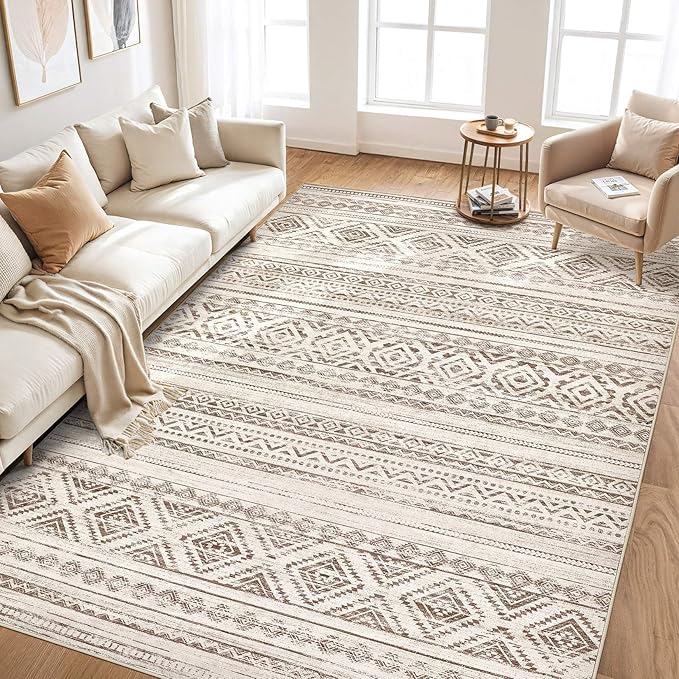 cotiled 5x8 Area Rugs Living Room Rug: Washable Boho Rugs - Image 6