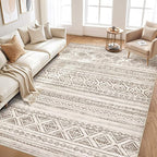 cotiled 5x8 Area Rugs Living Room Rug: Washable Boho Rugs - Image 6