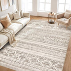 cotiled 8x10 Area Rugs Living Room Rug: Washable Boho Rugs - Image 5