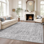 Washable Rug 6x9 Area Rugs: Modern Geometric Rugs - Image 6