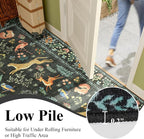 DUKINO 2.6x12 Hallway Runner Rug, Vintage Washable Loog Kitchen Rug - Image 7